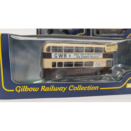 1042 - A Collection of 20 x Gilbow Precision Die Cast Model Buses 1:76 Scale in Original Boxes - as new. to... 