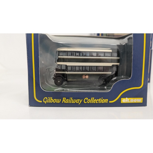 1042 - A Collection of 20 x Gilbow Precision Die Cast Model Buses 1:76 Scale in Original Boxes - as new. to... 