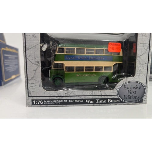 1042 - A Collection of 20 x Gilbow Precision Die Cast Model Buses 1:76 Scale in Original Boxes - as new. to... 