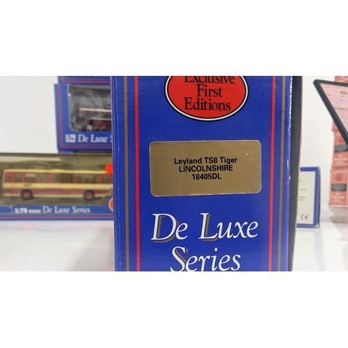 1043 - A Collection of 20 x Gilbow  De Luxe Series Exclusive First Edition Precision Die Cast Model Buses 1... 