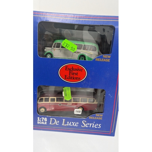 1043 - A Collection of 20 x Gilbow  De Luxe Series Exclusive First Edition Precision Die Cast Model Buses 1... 