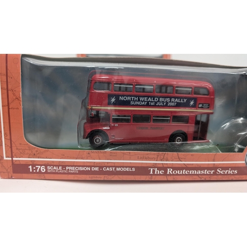 1044 - A Collection of Diecast Model Buses 1:76 , Boxed, Unboxed  As New and Excellent Condition to include... 