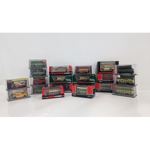 1046 - Corgi - The Original Omnibus Company 1:76 Die Cast Model Buses x 20 As New In Boxes inc.
1. Wright E... 