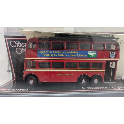 1047 - Corgi - The Original Omnibus Company 1:76 Die Cast Model Buses x 20 As New In Boxes inc.( 1 boxed Se... 