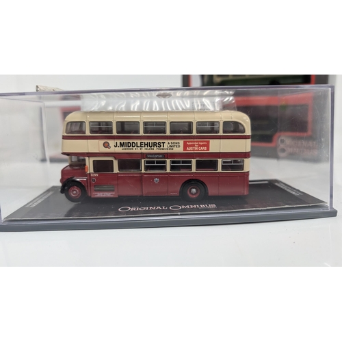 1047 - Corgi - The Original Omnibus Company 1:76 Die Cast Model Buses x 20 As New In Boxes inc.( 1 boxed Se... 