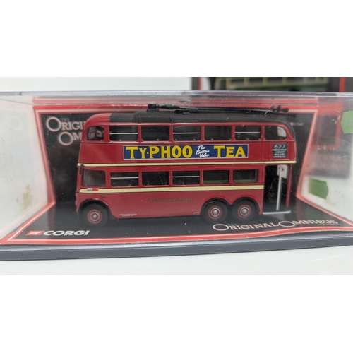 1047 - Corgi - The Original Omnibus Company 1:76 Die Cast Model Buses x 20 As New In Boxes inc.( 1 boxed Se... 