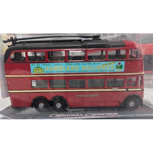 1047 - Corgi - The Original Omnibus Company 1:76 Die Cast Model Buses x 20 As New In Boxes inc.( 1 boxed Se... 