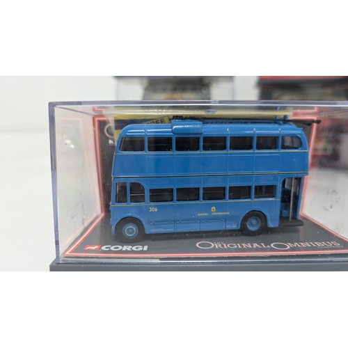 1050 - Corgi -  The Original Omnibus Company 1:76 Die Cast Model Buses x 20 As New In Boxes inc:
1. BUT 964... 