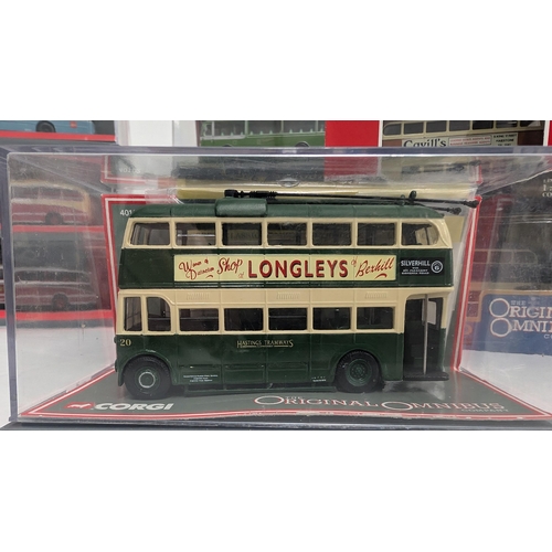 1051 - Corgi -  The Original Omnibus Company 1:76 Die Cast Model Buses x 20 As New In Boxes inc. 
1.  Leyla... 