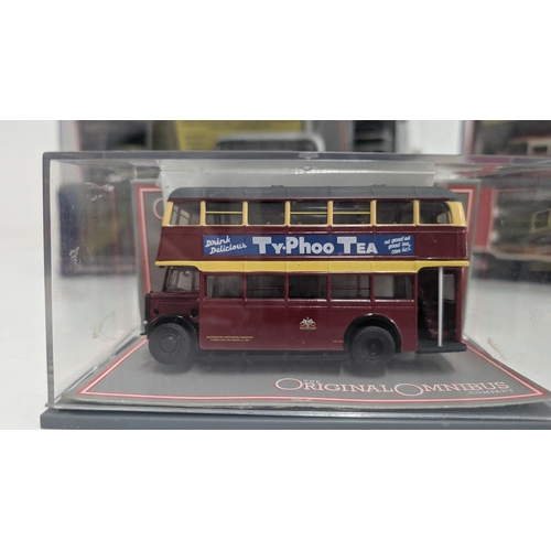 1052 - Corgi -  The Original Omnibus Company 1:76 Die Cast Model Buses x 20 As New In Boxes inc:
1. AEC Q D... 