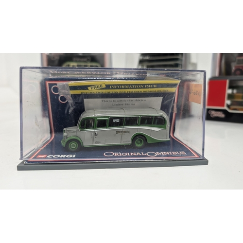 1052 - Corgi -  The Original Omnibus Company 1:76 Die Cast Model Buses x 20 As New In Boxes inc:
1. AEC Q D... 