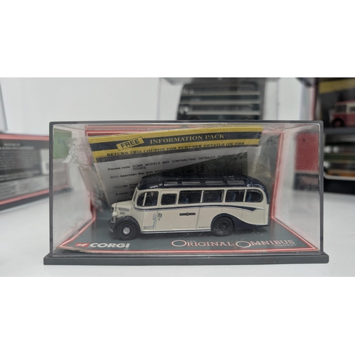 1052 - Corgi -  The Original Omnibus Company 1:76 Die Cast Model Buses x 20 As New In Boxes inc:
1. AEC Q D... 