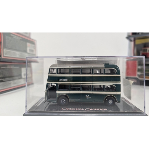 1052 - Corgi -  The Original Omnibus Company 1:76 Die Cast Model Buses x 20 As New In Boxes inc:
1. AEC Q D... 