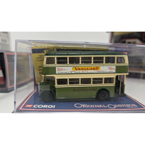 1052 - Corgi -  The Original Omnibus Company 1:76 Die Cast Model Buses x 20 As New In Boxes inc:
1. AEC Q D... 