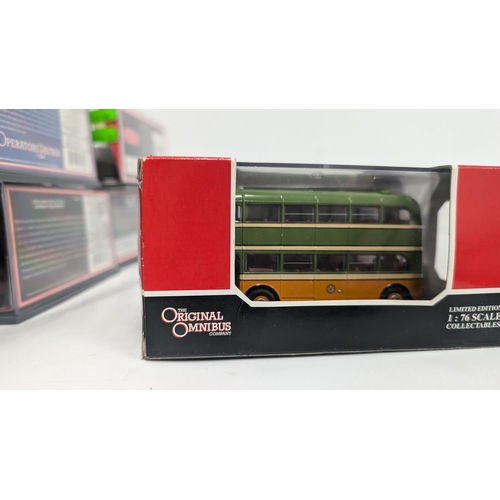 1052 - Corgi -  The Original Omnibus Company 1:76 Die Cast Model Buses x 20 As New In Boxes inc:
1. AEC Q D... 