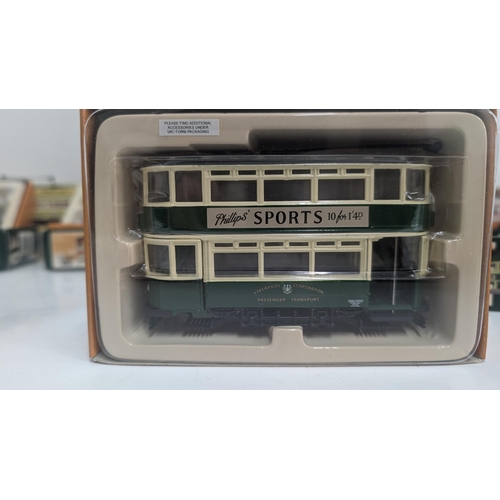 1053 - A Collection of 27 x  1:76 Die Cast Model Buses - Mostly As New in Original Boxes inc.  The Original... 