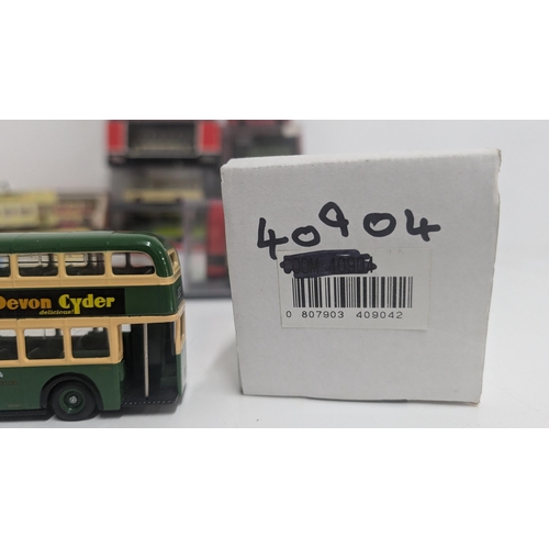 1053 - A Collection of 27 x  1:76 Die Cast Model Buses - Mostly As New in Original Boxes inc.  The Original... 