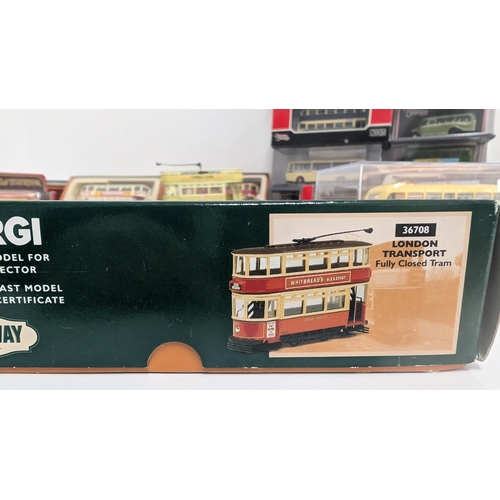 1053 - A Collection of 27 x  1:76 Die Cast Model Buses - Mostly As New in Original Boxes inc.  The Original... 