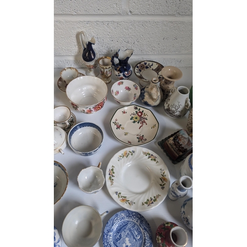 793 - A collection of Antique & vintage Miniature China & Porcelain Items including Spode, Royal Crown Der... 