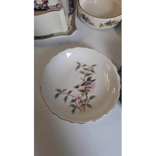 794 - A Collection of Antique Chinaware inc. Hammersley, Radford, Minton, Naritake Hair Receiver, Yamaji P... 