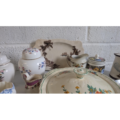 794 - A Collection of Antique Chinaware inc. Hammersley, Radford, Minton, Naritake Hair Receiver, Yamaji P... 