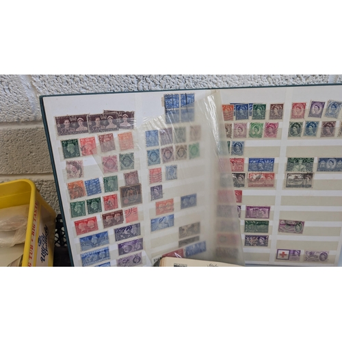 924 - A Schoolboy Stamp Collection in Folders, Tins and Loose