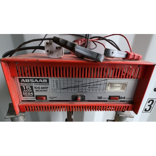 1110 - Motoring Tools Absaar Battery Charger 12V and 24V , 