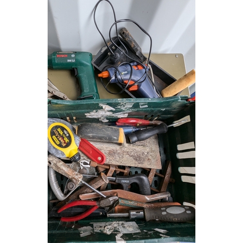 1111 - A Box of Assorted Hand Tools