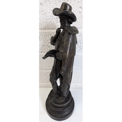 749 - Rubens - A Spelter Figurine - 44cm