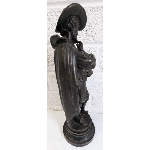 749 - Rubens - A Spelter Figurine - 44cm