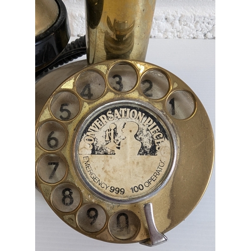 775 - Brass Telephone