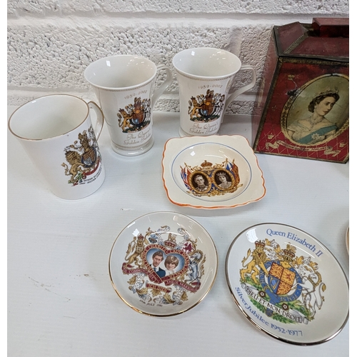 825 - A Collection of Royal Memorabilia, Coronation Mugs etc.