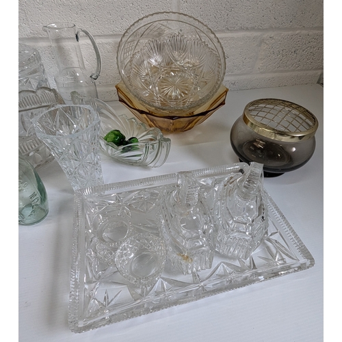 881 - A Large Quantity Of Crystal And Glassware