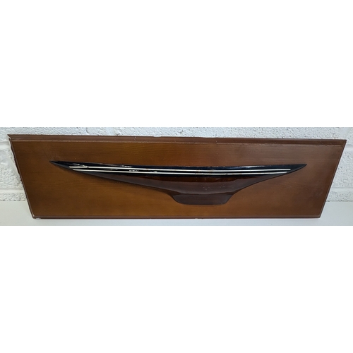 891 - Wall Hanging Yacht Keel Decoration - 65 x 18cm