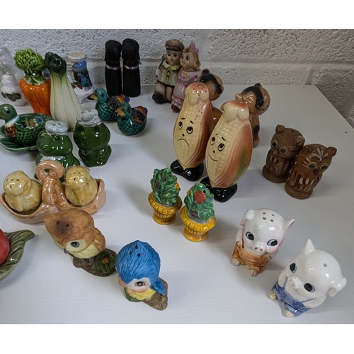 952 - A Large Collection Of Novelty Salt And Pepper Pots