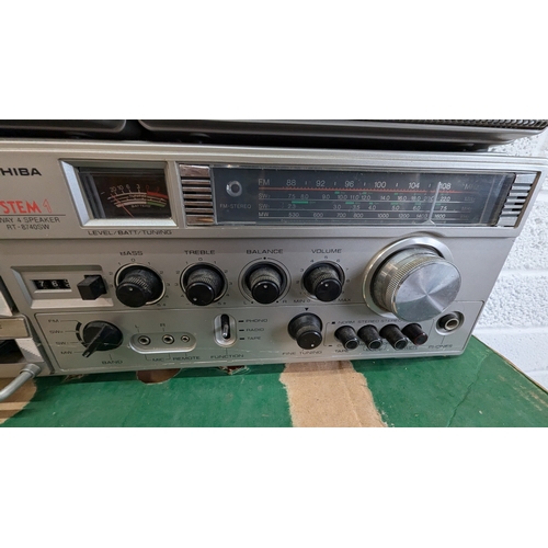 965 - Toshiba System 1 RT-8740SW Stereo Radio Cassette Recorder in Original Box