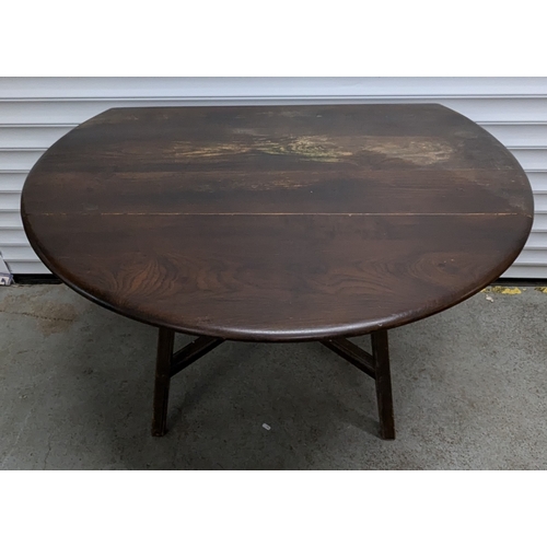 1028 - Ercol Dropleaf Dining Table