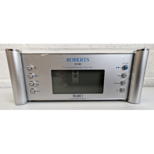 983 - Roberts CR2002 PLL Synthesised Alarm Clock Radio