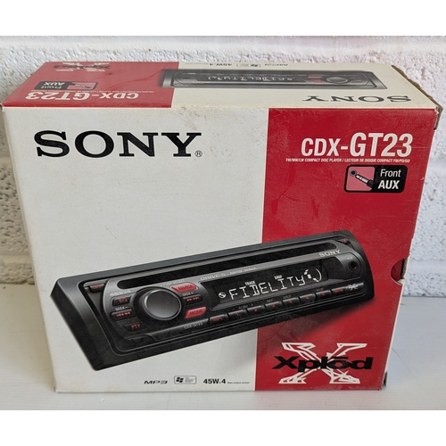 1301 - Sony CDX-GT23 Car Stereo