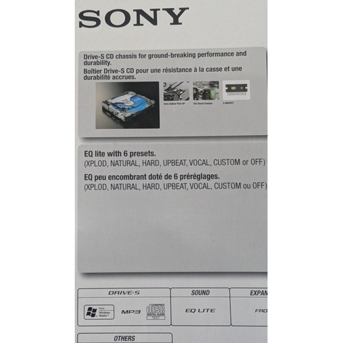 1301 - Sony CDX-GT23 Car Stereo