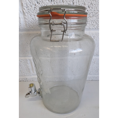 1307 - 5 Litre Kilner Jar With Tap - 31 x 25 x 19cm