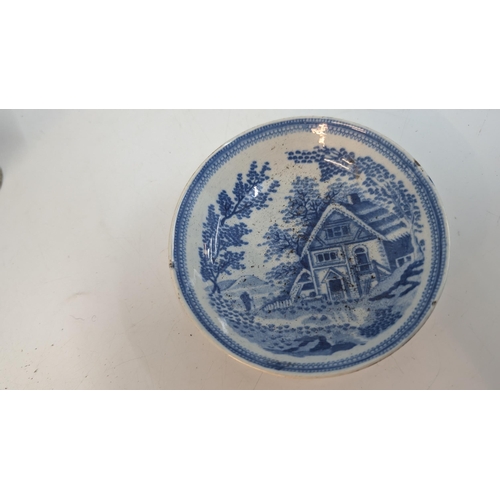 161 - A Selection of 17th to 19th Century Blue and White China including Chinese, Japanese Transferware. P... 