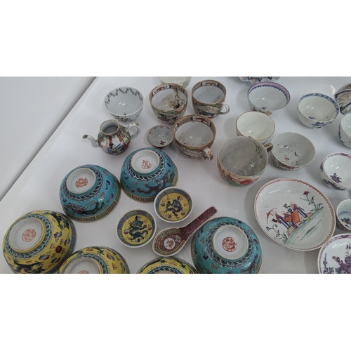 168 - A Selection of 18th and 19th Century English, Chinese and Japanese China Ware inc. Qiung Dynasty 182... 