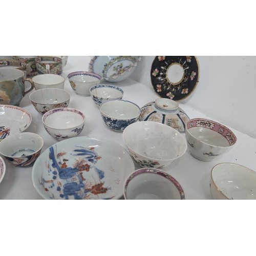 168 - A Selection of 18th and 19th Century English, Chinese and Japanese China Ware inc. Qiung Dynasty 182... 