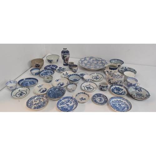 170 - Antique 18th and 19th Century Blue and White China and Transferware, Chinese and Japanese ans Other ... 