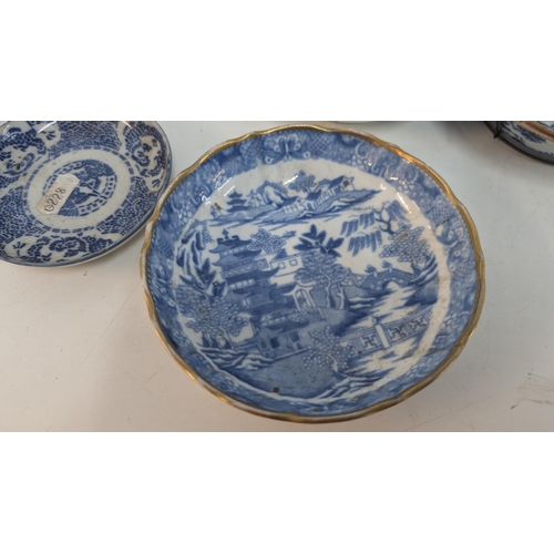 170 - Antique 18th and 19th Century Blue and White China and Transferware, Chinese and Japanese ans Other ... 