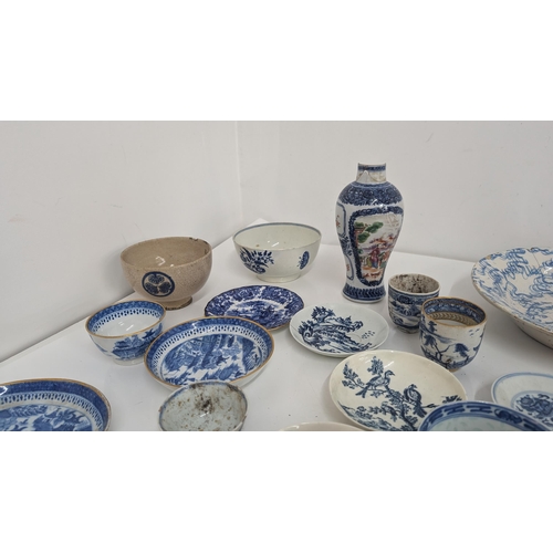 170 - Antique 18th and 19th Century Blue and White China and Transferware, Chinese and Japanese ans Other ... 