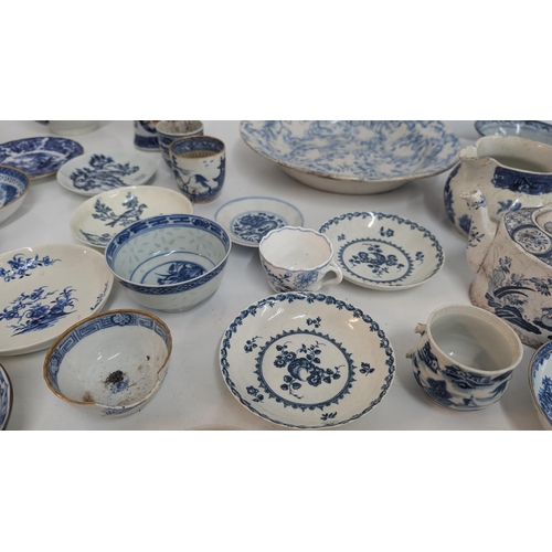 170 - Antique 18th and 19th Century Blue and White China and Transferware, Chinese and Japanese ans Other ... 