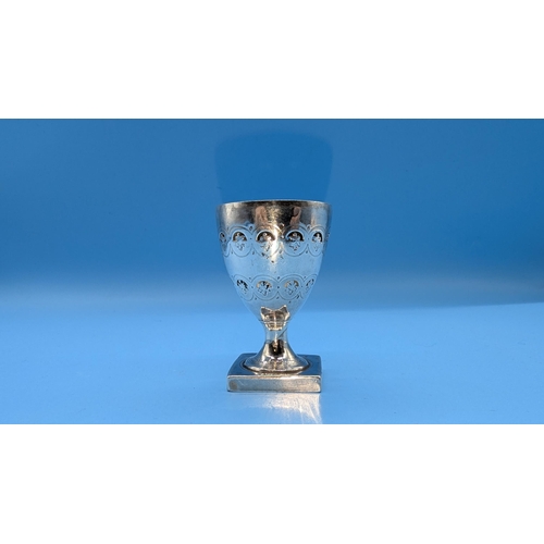 49 - A Hallmarked Silver Egg Cup