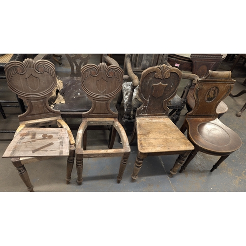 597 - Antique Chairs for Restoration